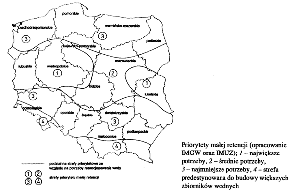 Mapa priorytet�w ma�ej retencji